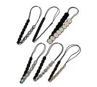 Beaupretty 6pcs Crystal Rhinestone Headbands Elastic Hair Jewelry for Women Non-slip Stretchy Bands with Pearl and Colored Beads Suitable for Thin to Thick Hair Birthday Year Christmas