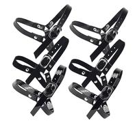 Beaupretty 6pcs Daily Use Heel Bands Female Shoe Straps Pu Material Straps for High Heels
