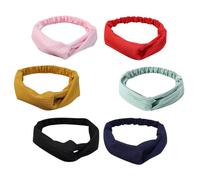 Beaupretty 6pcs Elastic Yoga Headband Women Headbands Hair Bands for Women Wide Athletic