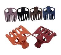 Beaupretty 6pcs French Claw Hair Clips for Thick Hair Stylish and Reliable for Everyday Use