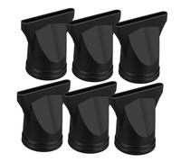 Beaupretty 6pcs Hair Dryer Attachments Diffuser Hairdryer Nozzle for Precision Styling Plastic Hair Dryer Accessories