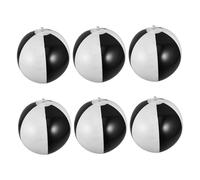 Beaupretty 6pcs Inflatable Colorful PVC Beach Balls Pool for Adults Lightweight Floating Balls for Backyard Games Beach Party Favors Summer Carnival Prizes and Family Fun