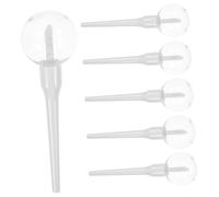 Beaupretty 6pcs Lollipop Lip Gloss Tube Refillable Lip Balm Containers Cosmetic Bottles Fun Design for Travel and Daily Use
