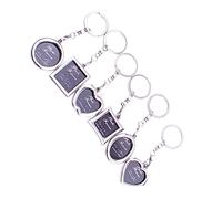 Beaupretty 6pcs Photo Frame Key Chains Birthday Small Gifts for for for for Friends Photo Frame Key Chains