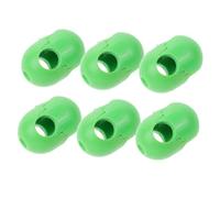 Beaupretty 6pcs Plastic Climbing Net Buckle for Cross Connector for Outdoor Climbing Rope Easy Install Flexible Expansion Facility Accessory Vibrant Green