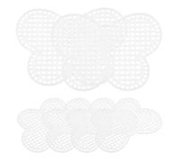 Beaupretty 6pcs Plastic Mesh Canvas Sheets for Embroidery Crafts, DIY Handmade Sewing Mesh Sheets, Plastic Cross Stitch Canvas for Needlepoint and Stitching Projects