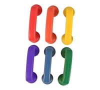 Beaupretty 6pcs Plastic Reading Phones Auditory Feedback for Speech Therapy, Lightweight Abs Material, Colourful Design for Classroom Use, Helping Children Enhance Attention and Hear Own