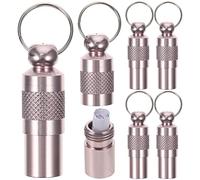Beaupretty 6pcs Portable Anti-Rust Dog Collar Tags and Cat Name Tags Made of Lightweight Premium Aluminum for Pet Identification Around The Pet's Neck