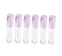 Beaupretty 6pcs Refillable Eyelash Mascara Tube Pump Bottle DIY Makeup Containers Leak Lash Mascara Tubes