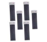 Beaupretty 6pcs Replacement Roller Refill Heads for Electric Foot File Pedicure Tools Extra Coarse Abrasive Callus Remover Pads Easy to Install Lightweight Grinding Heads for Dead Skin