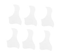 Beaupretty 6pcs Self-adhesive Folk Guitar Pickguard Set Medium Size Acoustic Guitar Scratch Protection Plate Acoustic Ukulele