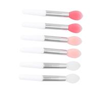 Beaupretty 6pcs Silicone Lip Brush Multifunctional Lipstick Applicator Makeup Tool Kit for Lip Make up for Daily Makeup Routine