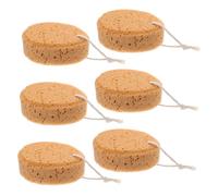 Beaupretty 6pcs Super Soft Bath Sponges Honeycomb Body Wash Loofah Exfoliating Shower Scrubber for Men Women Deep Cleansing Elastic Bath Puff for All Body Parts