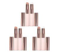 Beaupretty 6pcs Travel Silicone Lip Brushes with Protective Caps Reusable Makeup Tool for Lipstick Lip Gloss Easy to Clean Durable and Portable Beauty Accessory for Go Use