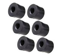 Beaupretty 6pcs Trombone Slide Pads Soft Rubber End Key Protectors for Brass Instrument Accessories Trombone Slide Tip for Wind Instruments
