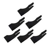 Beaupretty 6pcs Two Finger Gloves for Men Comfortable Left Right Hand Gloves for Digital Art Painting Drawing