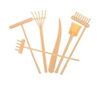 Beaupretty 6Pcs Zen Garden Rake Tools Set Lightweight Sand Tray Accessories for Desk Decoration and Meditation Portable Sand Table Craft Rakes for Relaxation and Creative