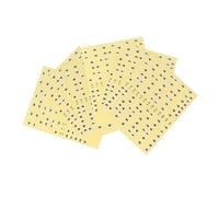 Beaupretty 7 Pcs Guitar Fretboard Stickers Fretboard Decals for Beginners Easy to Install Learning Durable Guitar Fingerboard Stickers for Quick Note Mastery