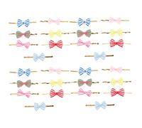 Beaupretty 70 Pcs Lollipop Sealing Ties Durable Bowknot Design for Candy Packaging Flexible Food Bag Sealing Ties for Bakeries Cafes and Dessert Shops Mixed Colors for Unique Presentation