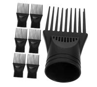Beaupretty 7pcs Hair Dryer Concentrator Nozzle Styling Comb Attachments for Blow Dryer for Salon Home Use