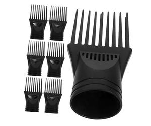 Beaupretty 7pcs Hair Dryer Concentrator Nozzle Styling Comb Attachments for Blow Dryer for Salon Home Use