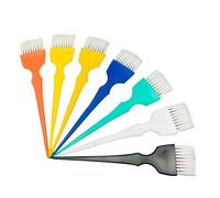 Beaupretty 7Pcs Hair Dyeing Brushes Set Random Colour Hair Tint Applicators for Salon and Diy Coloring Tools