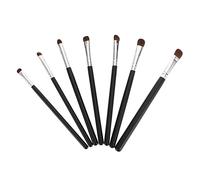 Beaupretty 7pcs Professional Eye Makeup Brush Set Set Eyeliner and Eye Shadow Brushes Lightweight and Portable