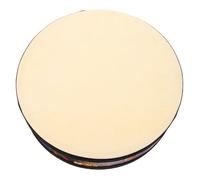 Beaupretty 8-inch Ocean Wave Drum Musical Instrument for Adults and Beginners, Handheld Percussion Drum Sheepskin Head, Suitable for Yoga, Meditation and Relaxation