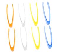 Beaupretty 8 Pcs Plastic Tweezers for Early Skill Development Fine Motor Training Tool for Sensory Outdoor Exploration Crafting and Experimental Use with Design