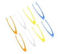 Beaupretty 8 Pcs Plastic Tweezers for Sensory Play Hand Eye Coordination Teaching Tools Nature Observation and Fine Motor Skills Development Portable Craft Tweezers