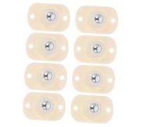 Beaupretty 8 Pcs Self Adhesive Ball Bearing Casters Swivel Wheels for Furniture Legs Storage Box Easy Installation Omnidirectional Mobility Rollers for Home Use
