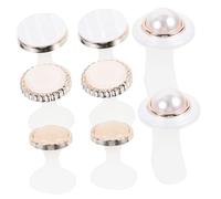 Beaupretty 8 pcs Silicone Pedicure Toe Separators Reusable Soft Nail Polish Toe Spacers Comfortable Finger and Dividers for Manicure and DIY Nail Art at Home