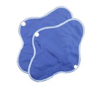 Beaupretty 8 Pcs Washable Reusable Menstrual Pads Portable Foldable Breathable Plush Sanitary Towels for Women Daily Use and Travel