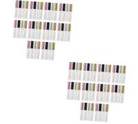 Beaupretty 80pcs Lip Gloss Tube Bulk Empty Lip Gloss Tube Bottle Wand Stylish Fashionable