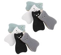 Beaupretty 8pcs Dishes Cleaning Sponges Thickened Kitchen Rubbing Sponges for Dishwashing Scouring Pad Cleaning Dishcloth