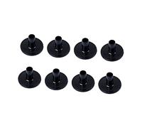 Beaupretty 8pcs Drum Parts Set Black Plastic Cymbal Sleeves for Hi Hat Clutch and Felt Drum Accessories Standard for Easy Installation Lightweight and Portable Enhances Cymbal Sound and