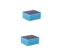 Beaupretty 8pcs Emery Sponge Wipe Nanometer Cleaning Descaling Pot Washing for Kitchen Dusters