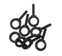 Beaupretty 8pcs Heavy Duty Speaker Eye Hooks Screw Ring Hangers for Audio Hanging Easy Installation for Home Office and Event Sound Systems Durable Multi Use Hardware
