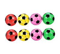 Beaupretty 8pcs Inflatable Soccer Balls for Fun Sports for Indoor and for Boys and Safe Material for Family Activities Random Color