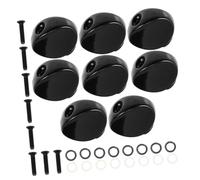 Beaupretty 8pcs Metal Guitar Tuning Peg Buttons Tuner Handles Peghead Knobs for Acoustic Electric Bass Guitar Parts