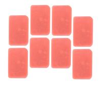 Beaupretty 8pcs Realistic Fake Ham Slices Simulation Meat Model for Western Kitchen Decor and Photography Props Lifelike Decorative Faux Meat for Preschool Teaching and Table Display