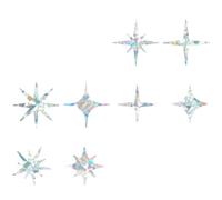 Beaupretty 8pcs Removable Pet Window Decals Stickers for Glass Doors and Windows, Anti-Collision Static Clings to Reduce Bird Strikes and Protect Birds, Bedroom Decor for A Beautiful View