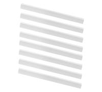 Beaupretty 8pcs Rubber Dustpan Edge Strips Soft Lip Replacement for Efficient Waste Collection Floor Protection Versatile Accessory for Home Garden Commercial Use