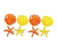 Beaupretty 8Pcs Seashell Pearl Hair Barrettes for Lightweight Shell Hair Clips Mermaid Theme Accessories Craftsmanship Stylish Hairpins for Everyday Wear
