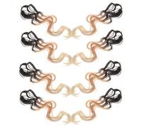 Beaupretty 8pcs Soft Locs Crochet Hair Extensions Box Braids Wig Synthetic Fiber Dreadlocks African Braiding Wigs