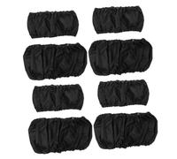 Beaupretty 8pcs Stroller Wheel Cover Durable Oxford Cloth Protector for Cart Wheels Elastic Design Fits Various Stroller Classic Color for Dust Protection
