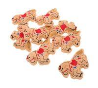 Beaupretty 8pcs Unfinished Hanging Ornament for DIY Badge Decoration Lightweight Brooch Crafting Material for Clothing and Bag Accessories