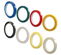 Beaupretty 8pcs Violin Fingerboard Tapes Fretboard Stickers Self-adhesive Color-coded Intonation Decals for Beginner Violin and Cello Players