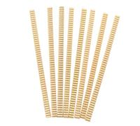 Beaupretty 8pcs Wood Guitar Inlay Strips Decorative Body Binding Purfling for Electric Guitar Easy to Clean and Maintain for DIY Musicians and Luthiers