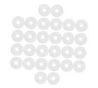 Beaupretty 90pcs Piano Washer White Felt Small Ring Tuning Accessories for Piano Keyboard Noise Reduction Key Leveling Durable Australian Fleece for Music Lovers